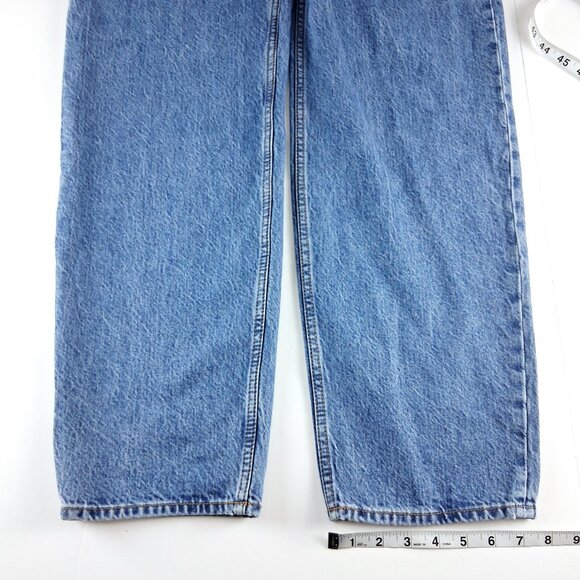 Abercrombie & Fitch The Taper Jean Women's Size 0 Long Medium Wash High Rise - Picture 3 of 8